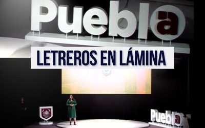 Letreros en lámina